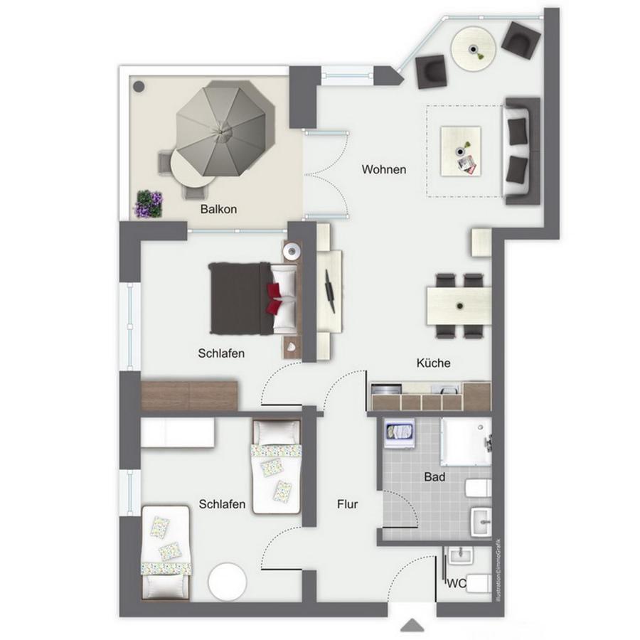 Duenenblick Wohnung 44 Больтенхаген Экстерьер фото